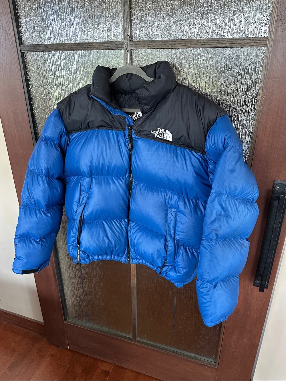 The North Face Mens 700 down Blue and Black winter Jacket Sz XL